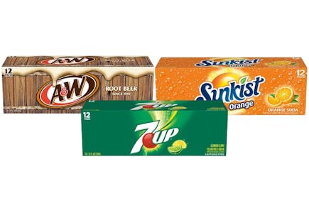 3 Soda 12-Packs