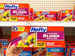 Hefty Slider Jumbo Storage Bags, as Low as $2.41 per Box on Amazon card image