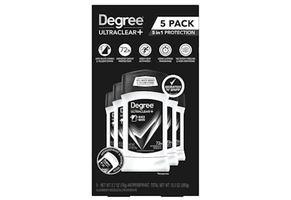Degree Deodorant 5-Pack