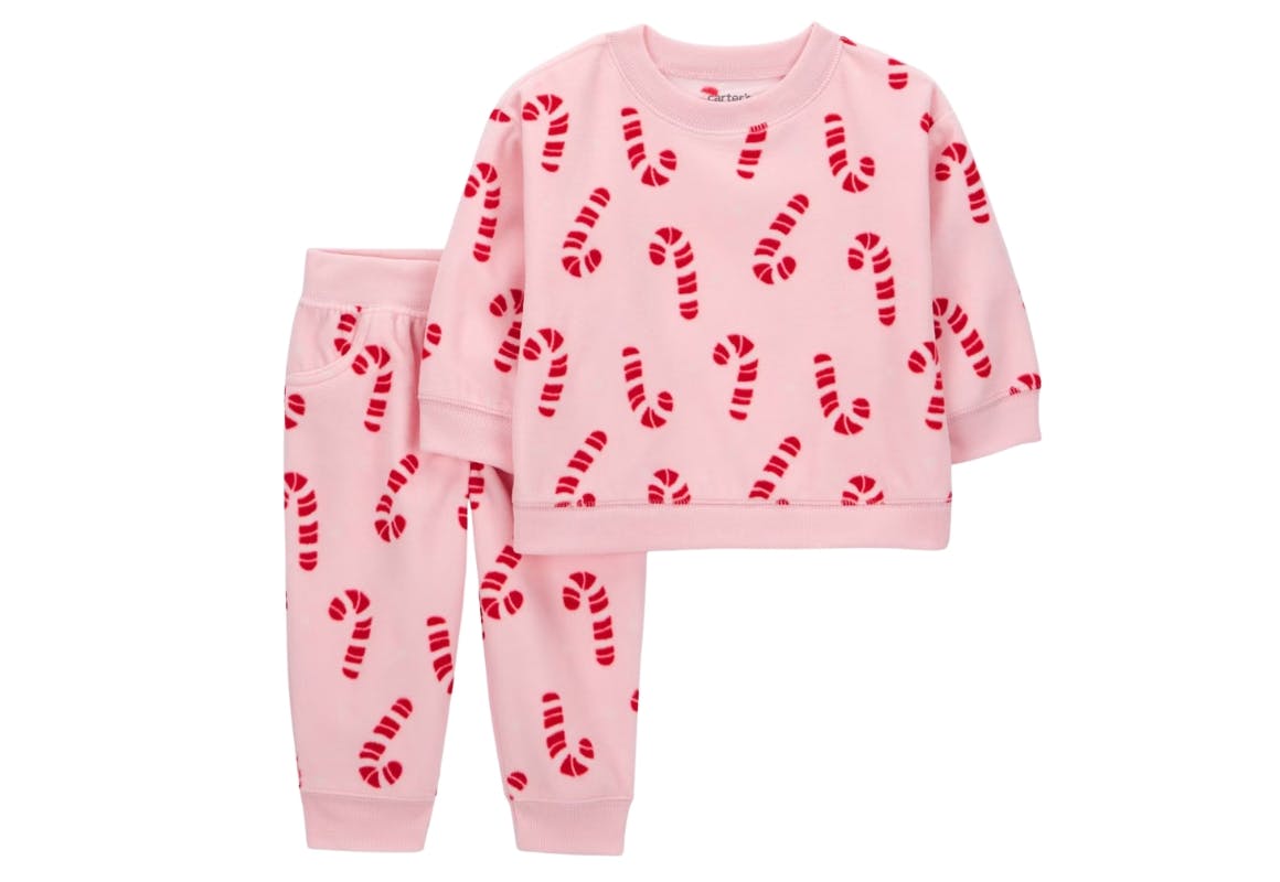 Carter's Candy Cane Baby Outfit