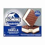2 Klondike Ice Cream Sandwich Packs