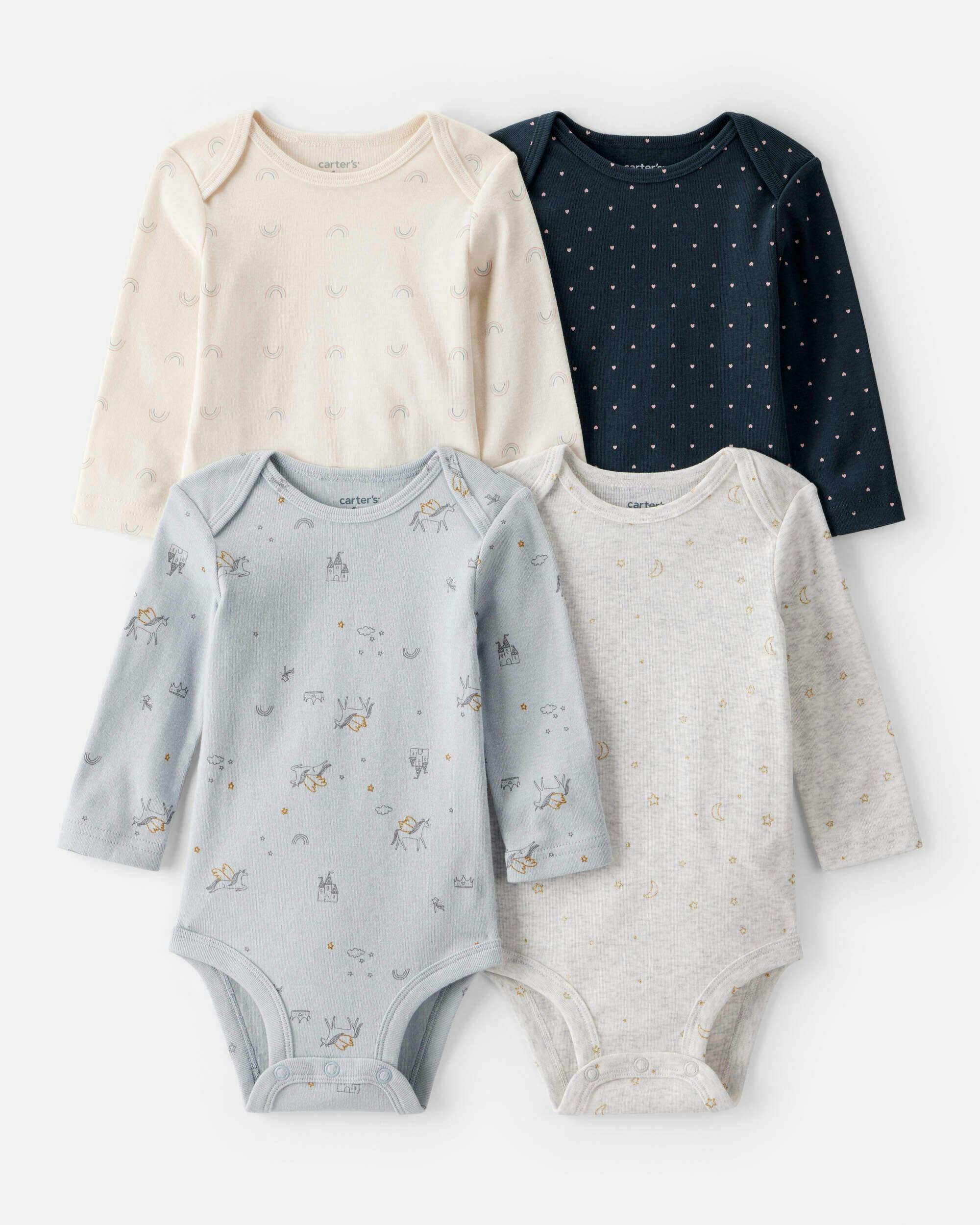 Carter's Baby Bodysuits 4-Pack