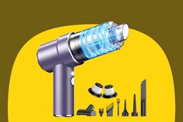 Cordless Handheld Vacuum Cleaner, Only $14.99 With Amazon Prime card image