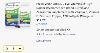 PreserVision AREDS 2 Eye Vitamins