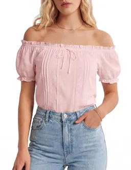 Women's Renaissance Peasant Top