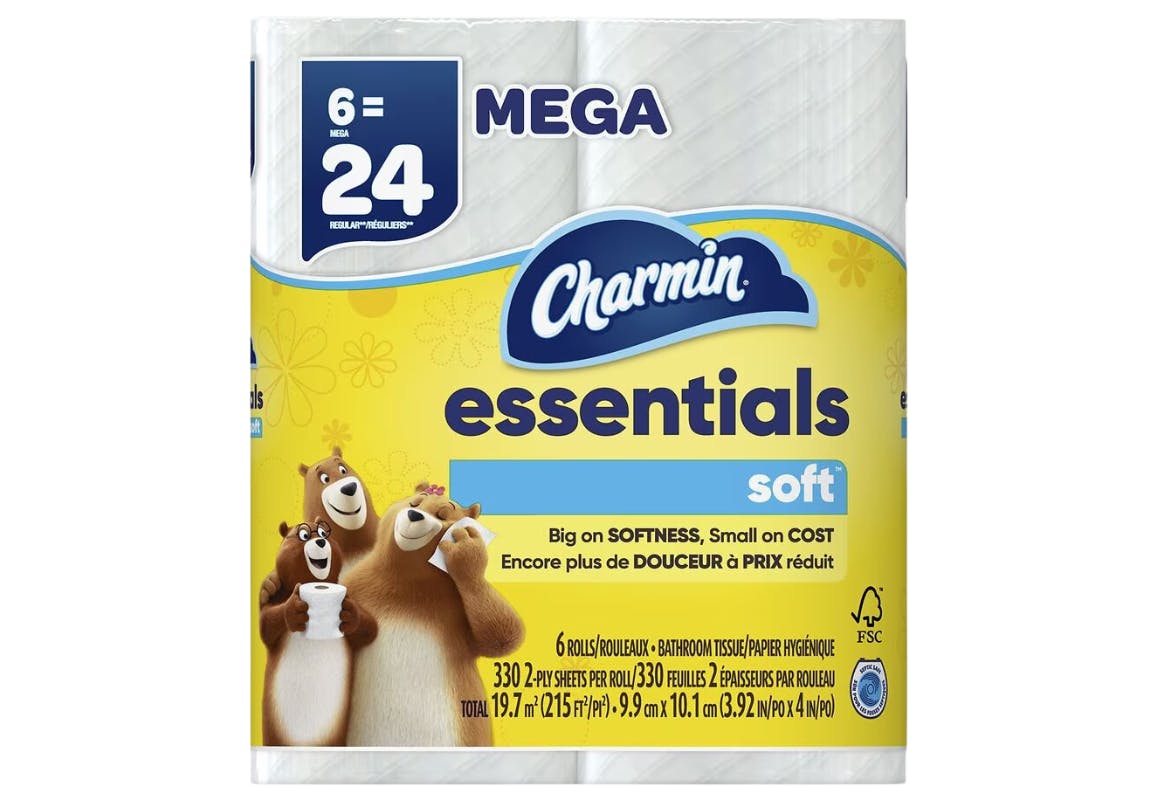 4 Charmin Packs