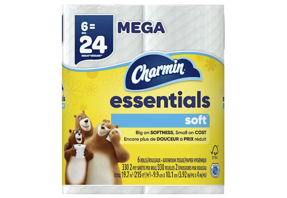 4 Charmin Packs