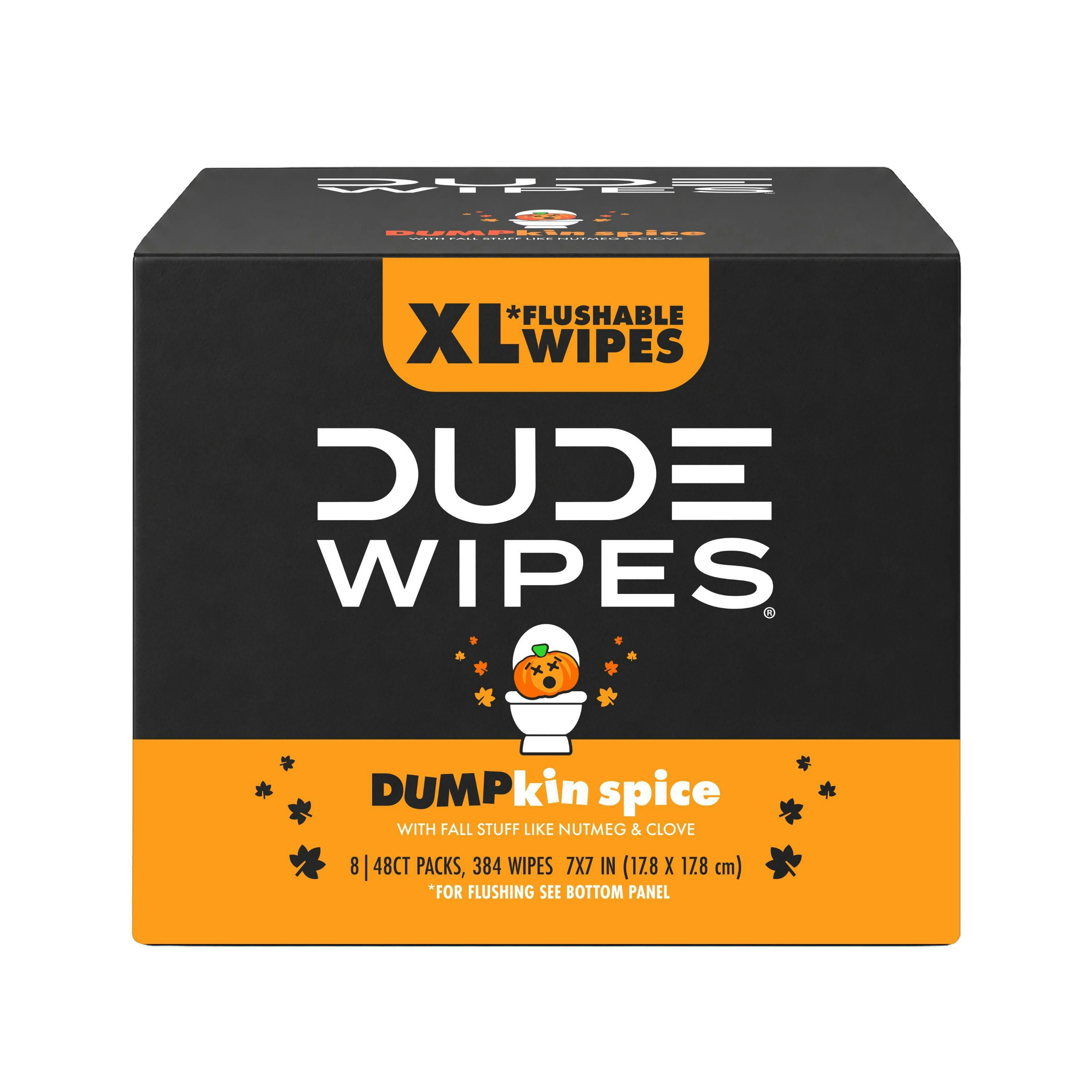 DUDE Wipes XL Flushable Wipes 8-Pack