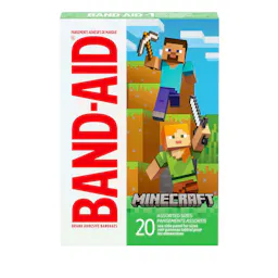 2 Band-Aid Minecraft Bandage Boxes