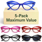 Reading Glasses 5-Pack