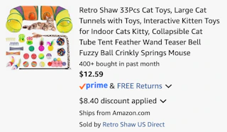Amazon Cat Toy Set 2026 2