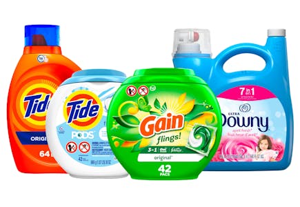 4 P&G Laundry Care