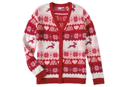 Aldi Gear Holiday Cardigan Sweater