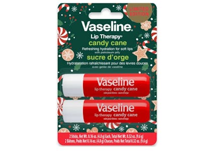 2 Vaseline Lip Balms