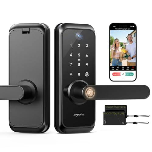 Video Smart Lock w/ Handle & Doorbell