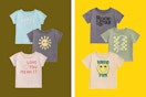 Walmart Garanimals baby graphic tee set