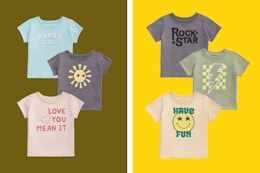 These Walmart Baby Tees Are Down to Just $1.66 per T-shirt card image
