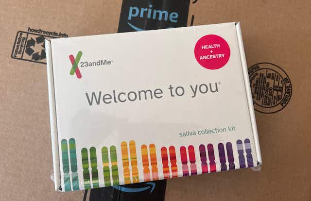 23andMe Personal Genetic DNA Tests, Starting at $89 on Amazon card image