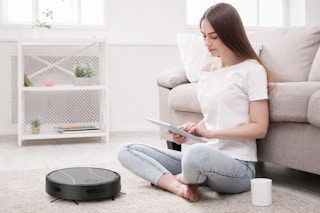 Walmart robot vacuum & mop