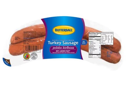 2 Butterball Turkey Sausages