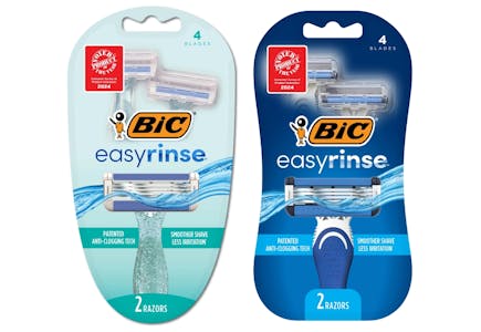 Great Deal: EasyRinse Razors for Only .47 at Walmart Great Deal: EasyRinse Razors for Only .47 at Walmart