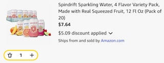 Spindrift Sparkling Water