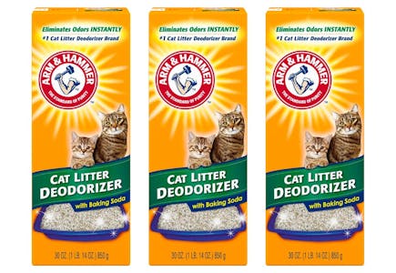 3 Cat Litter Deodorizers