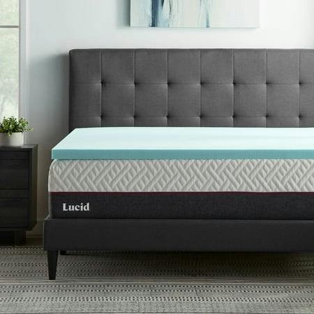 Lucid Memory Foam Mattress Topper