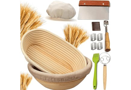 Sourdough Proofing Basket Set