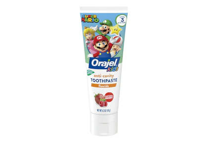 Orajel Kids Super Mario Toothpaste