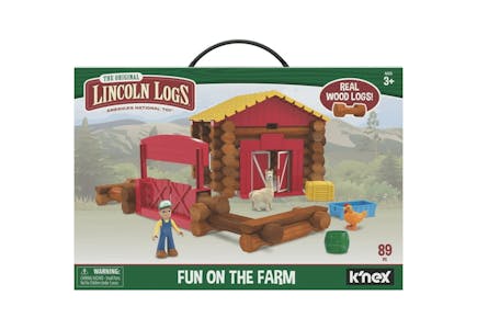 Lincoln Logs Fun on the Farm Playset