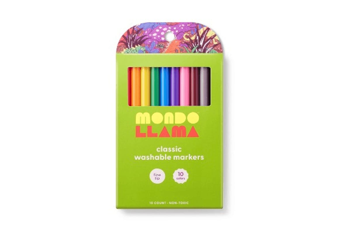 Mondo Llama Washable Markers