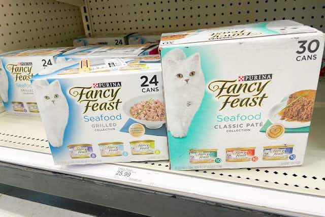 Purina Fancy Feast Wet Cat Food 24-Pack, as Low as $16 on Amazon card image