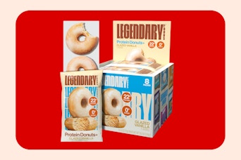donut packaging on a KCL template