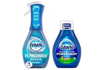 1 Dawn Powerwash Spray + 1 Refill