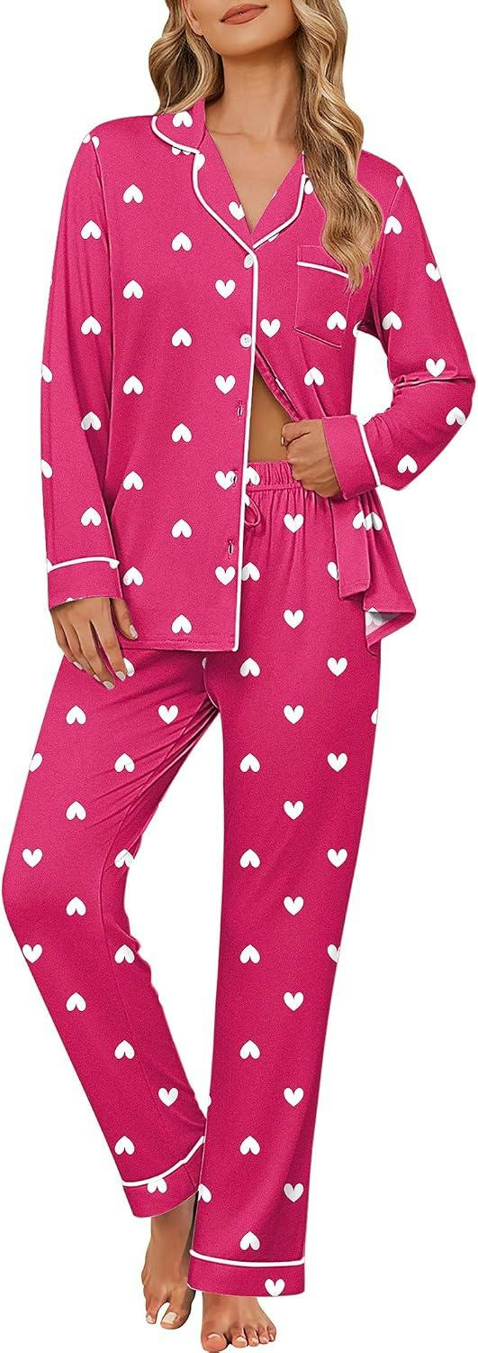 Ekouaer Women's Pajama Set