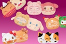 6 different Teeturtle reversible plush toys