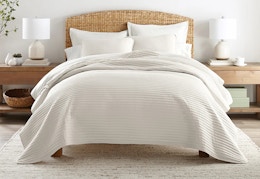 Linens & Hutch 3-Piece Quilted Coverlet Sets, Starting at $32.20 Shipped card image