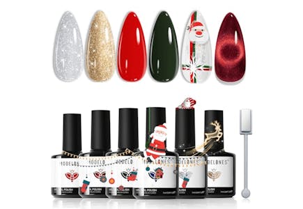 Modelones Christmas Gel Polish Set