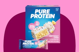 Pure Protein Bars 12-Pack, Only $11.89 on Amazon card image