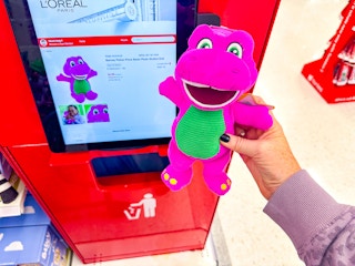 barney target toy clearance winter 50