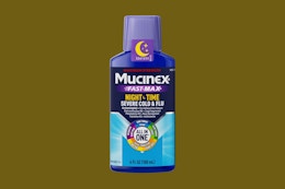 mucinex night cold medicine