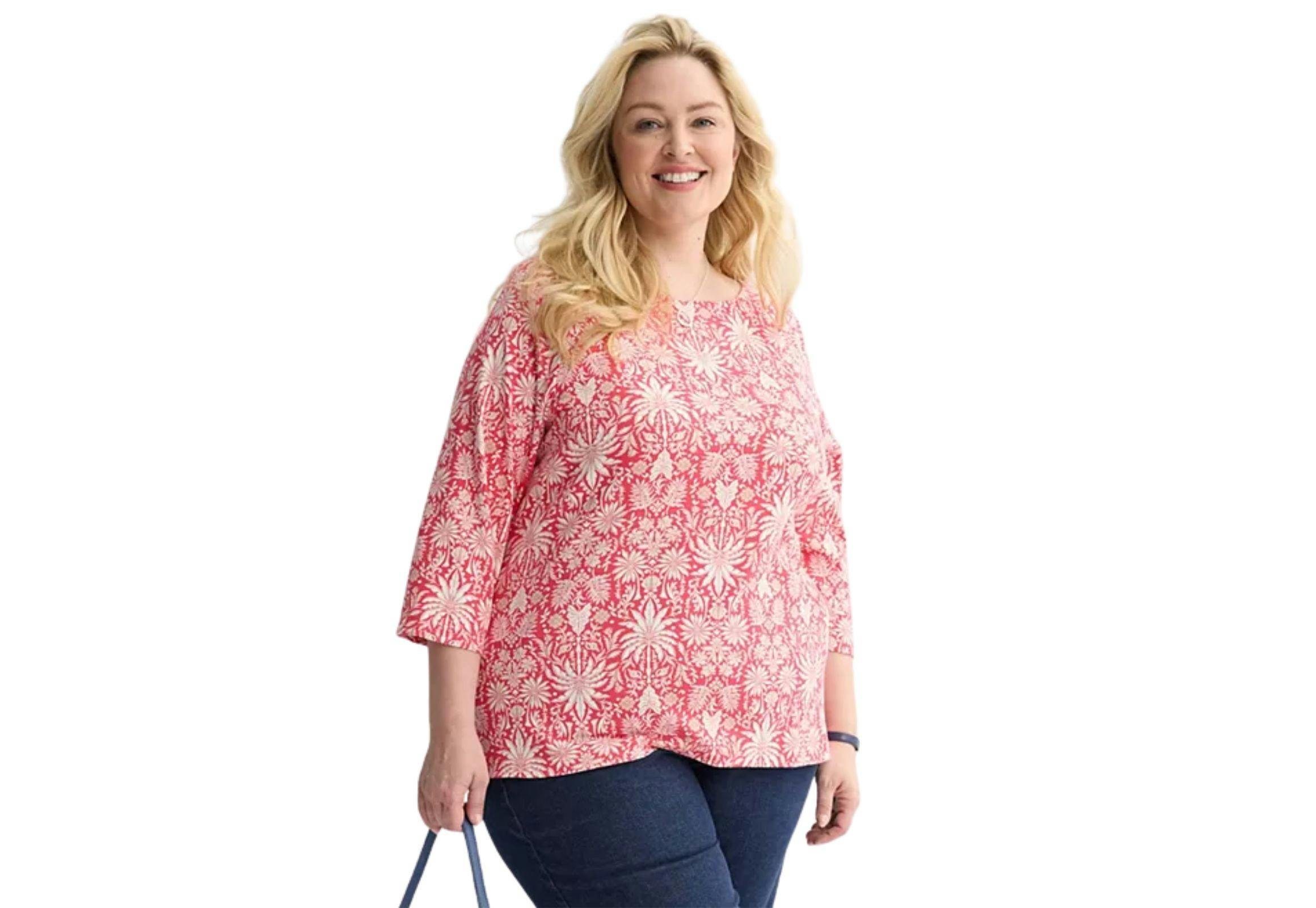 Croft & Barrow Women's Boatneck Top