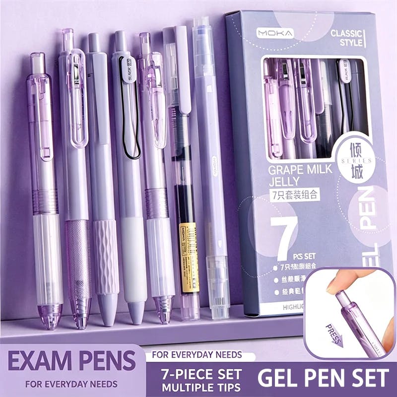 7-Pack Gel Pens
