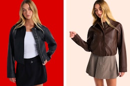 Walmart No Boundaries women's bomber jacket