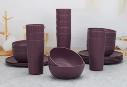 walmart mainstays dinnerware set