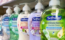12 Free Bottles of Softsoap Hand Soap at Dollar Tree