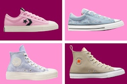 Up to 71% Off Converse Shoes With Code — Prices Start at $21 for the Family card image