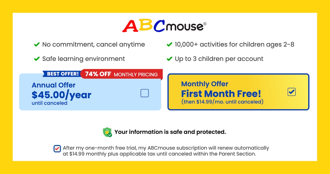 ABCmouse fine print