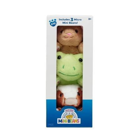 Build-A-Bear Micro Mini Beans 3-Pack